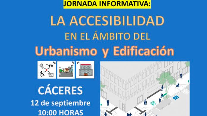 Una jornada aborda en Cáceres la accesibilidad en el ámbito del urbanismo y la edificación