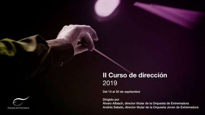 La Orquesta de Extremadura desarrolla su segundo curso de dirección orquestal