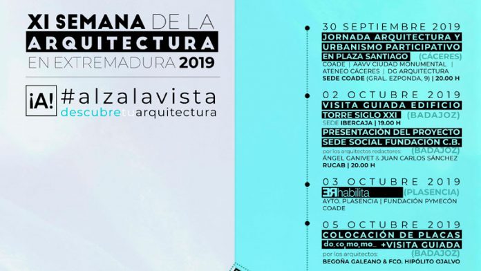 La Semana de la Arquitectura en Extremadura invita a los extremeños a redescubrir su arquitectura