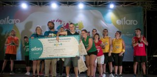 El evento solidario 'Zumbando' recauda 3.280 euros para la asociación Down Badajoz