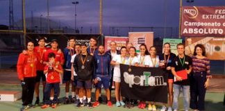 Los clubes Sportem y Cabezarrubia se proclaman campeones de Extremadura de tenis