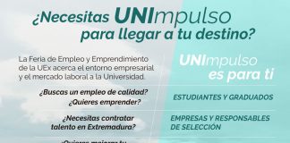 La Universidad de Extremadura organiza la IV Feria de empleo y emprendimiento universitario y de Formación profesional