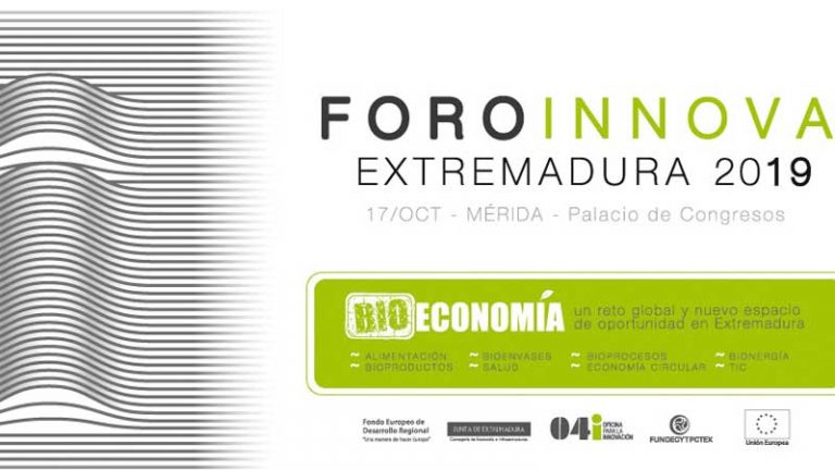 El Foro Innova Extremadura 2019 se celebra en Mérida. Grada 138 . Fundecyt-Pctex
