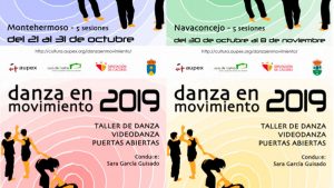 Aupex inicia la campaña 'Danza en movimiento 2019' en varios municipios cacereños