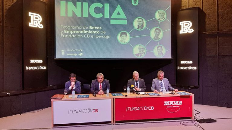 Fundación CB e Ibercaja presentan una nueva edición del Programa de becas y emprendimiento