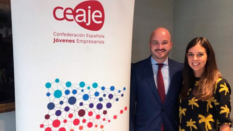 La presidenta de AJE Extremadura, Celina Pérez, es la nueva secretaria de Organización de la confederación nacional