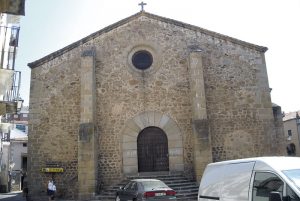 Iglesia de El Salvador de Plasencia. Grada 139. Historia