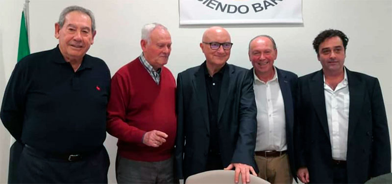 Rafael Sequeda, Francisco Crespo, José Ramón Alonso de la Torre, Plácido Ramírez Carrillo y José Carlos Corbacho Burló