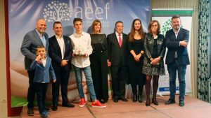 Jacoliva recibe el premio 'Familia Empresaria de Extremadura 2019'
