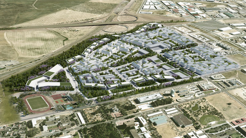 Civitas Pacensis presenta el proyecto urbanístico sostenible 'Campus Civita' en Badajoz