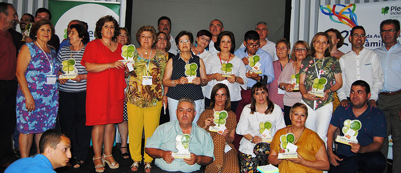 Celebración de la Jornada autonómica de familias. Foto: Plena inclusión Extremadura