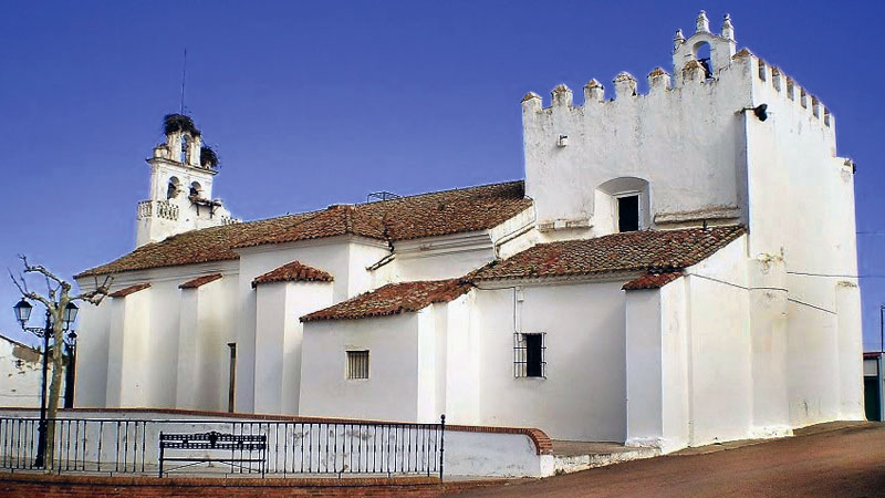 A igreja de Valverde de Burguillos (Badajoz) e rei D. Manuel I de Portugal. Grada 141. A fronteira
