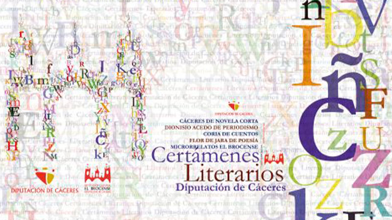 Certámenes literarios y del premio de Periodismo Dionisio Acedo de la Diputación de Cáceres
