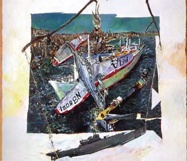 ‘La edad de las catástrofes’, de Malcolm Morley. Grada 142. Arte. Inmaculada González