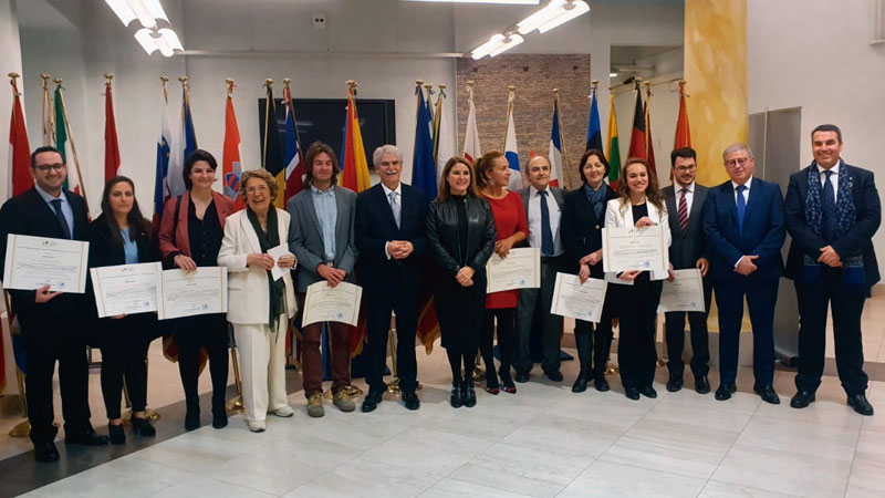 La Fundación Yuste reivindica en Roma el papel de los jóvenes investigadores para aportar soluciones a los retos europeos. Grada 142