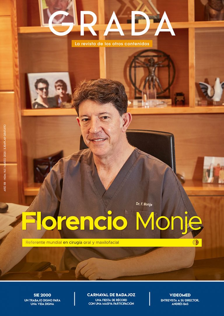 Florencio Monje. Referente mundial en cirugía oral y maxilofacial. Grada 143. Portada