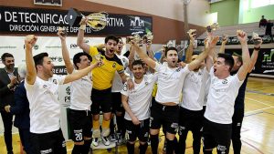 El Jerez Futsal logra el trío de copas de fútbol sala