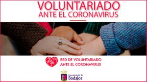 El Ayuntamiento de Badajoz pone en marcha una red de voluntariado por el coronavirus
