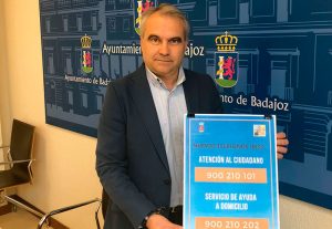El Ayuntamiento de Badajoz refuerza la atención telefónica sobre asuntos sociales y ayuda a domicilio con llamadas gratuitas