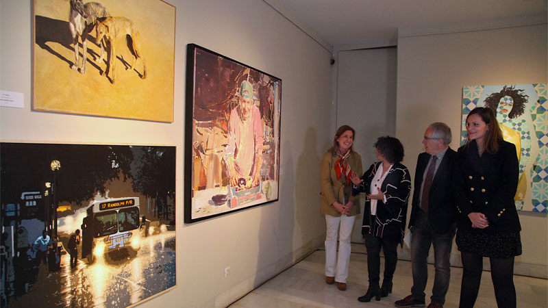 El premio de pintura 'Francisco de Zurbarán' recae en Alejandro Galán