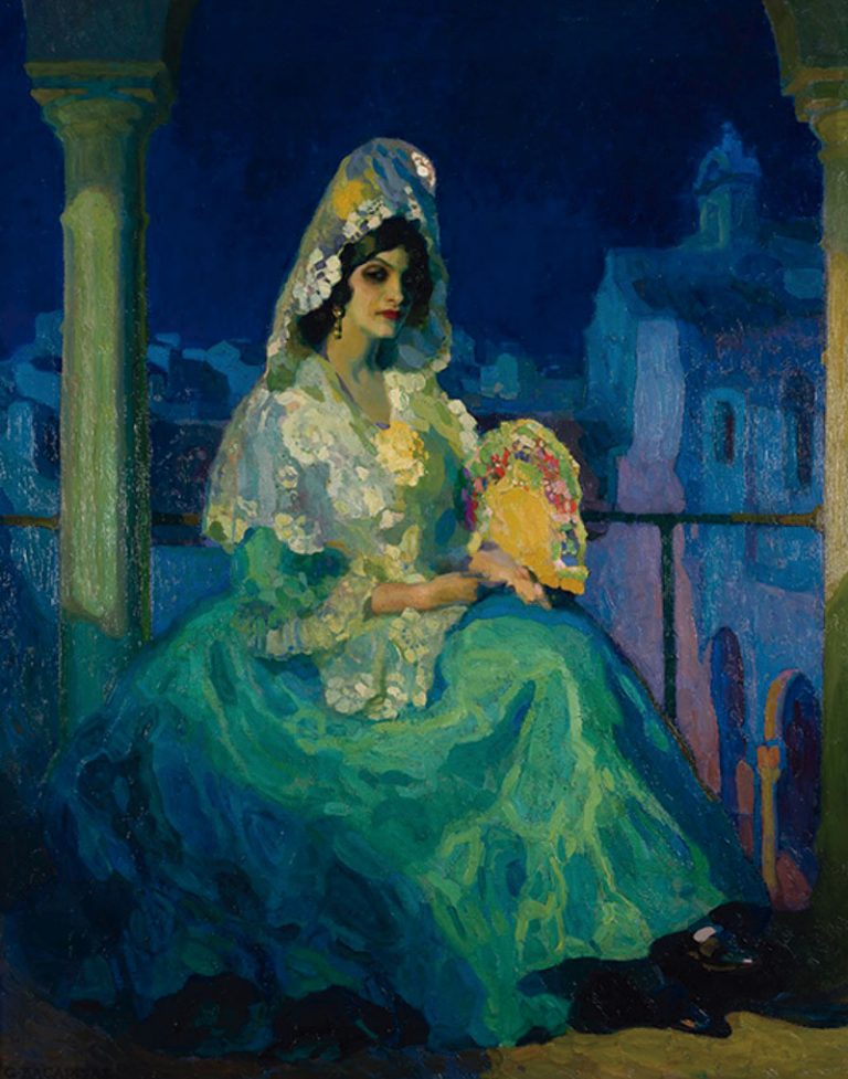 ‘Belleza andaluza’, de Gustavo Bacarisas. Grada 144. Inmaculada González