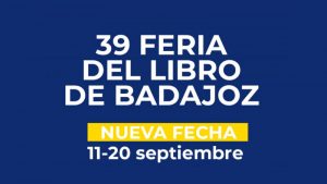 La Feria del Libro de Badajoz se traslada al mes de septiembre