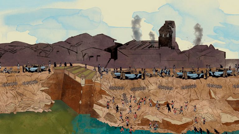 'Badajoz en guerra 1812' ofrece una visita virtual a los escenarios de la Guerra de la Independencia