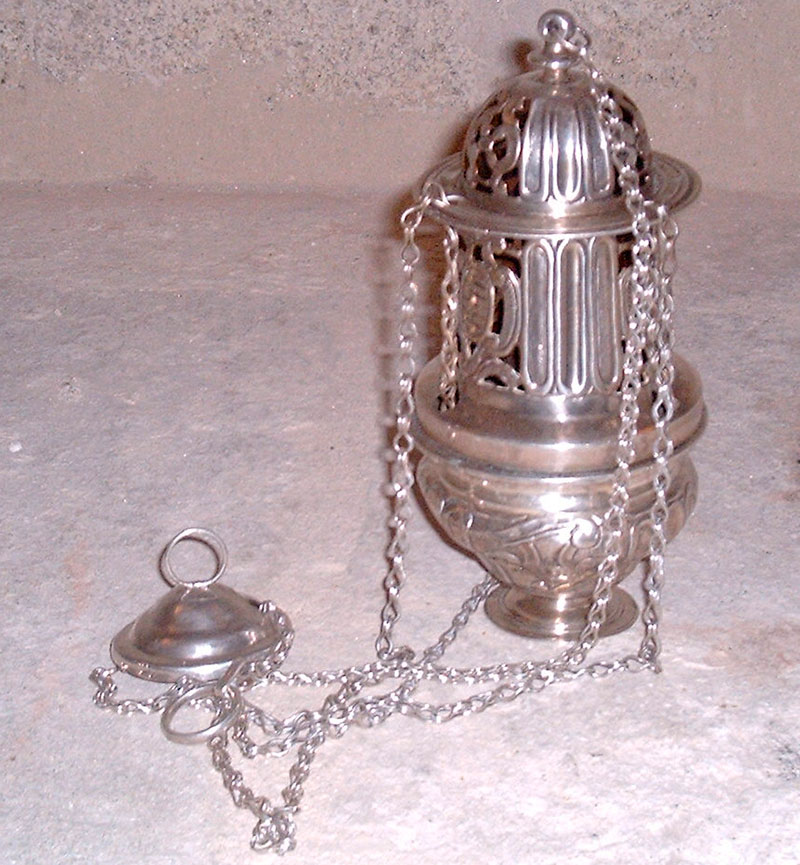 Incensario. Foto: Cedida