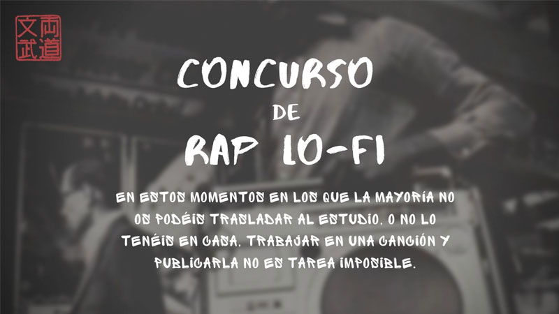 Bunburyodo Music pone en marcha el concurso de rap 'Lo-Fi'