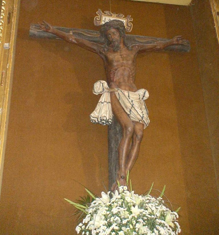 El Crucificado de la Sangre de Cristo de Trujillo, obra de Juan de Mesa. José Antonio Ramos