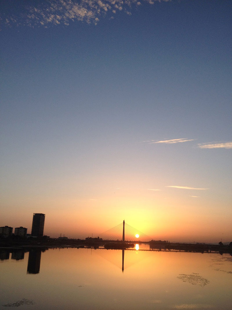 Badajoz y el río