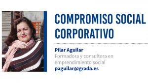 Compromiso social corporativo. Grada 144. Pilar Aguilar García