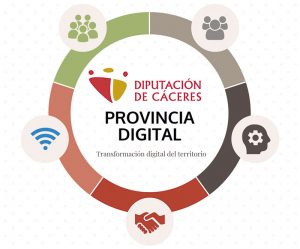 La Diputación de Cáceres avanza hacia la provincia digital. Grada 144