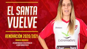 El Liberbank Santa Teresa renueva a Estefa en su vuelta a la máxima categoría del fútbol femenino español