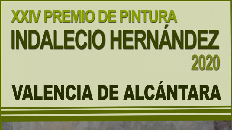 El Ayuntamiento de Valencia de Alcántara convoca el XXIV Premio de pintura Indalecio Hernández Vallejo