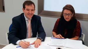 Banca Pueyo firma un convenio con el Colegio de Administradores de Fincas de Extremadura