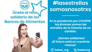 La Federación de Bancos de Alimentos pone en marcha la campaña solidaria #LasEstrellasSomosNosotrxs