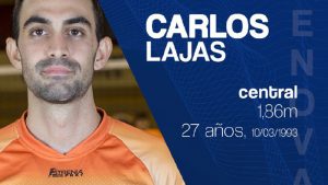 El central Carlos Lajas renueva con el Extremadura CPV de Superliga 2