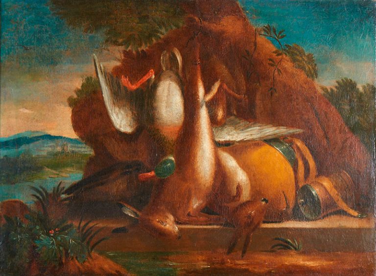 Estudio de 'Naturaleza muerta', obra inédita de Ginés Andrés de Aguirre