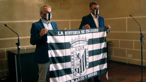 El Ayuntamiento de Badajoz muestra su apoyo al Club Deportivo Badajoz ante la fase de ascenso a Segunda División