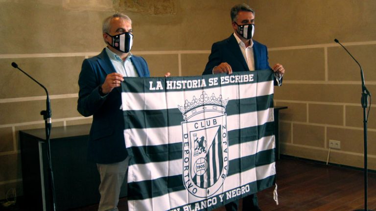 El Ayuntamiento de Badajoz muestra su apoyo al Club Deportivo Badajoz ante la fase de ascenso a Segunda División