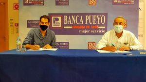 Banca Pueyo y la Fundación Calderón continuarán desarrollando el programa ‘Ponle un tapón al botellón’
