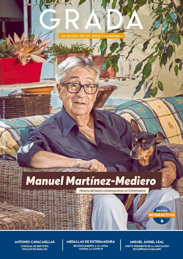 Manuel Martínez-Mediero. Historia del teatro contemporáneo en Extremadura. Grada 148. Portada