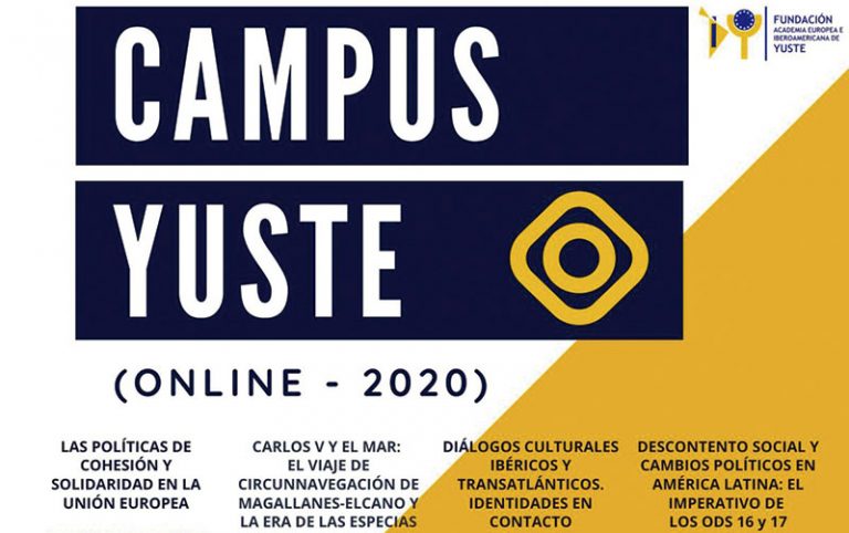 Campus Yuste 2020 analiza en una edición online las relaciones entre Europa e Iberoamérica. Grada 148. Fundación Yuste