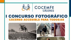 Cocemfe Cáceres convoca un concurso de fotografía sobre la accesibilidad de la ciudad