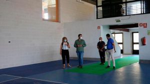 El Ayuntamiento de Cáceres concluye parte de las obras del polideportivo municipal Juan Serrano Macayo