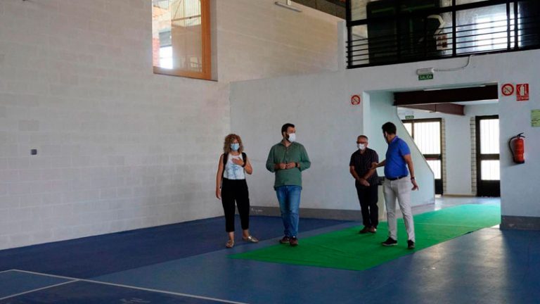 El Ayuntamiento de Cáceres concluye parte de las obras del polideportivo municipal Juan Serrano Macayo