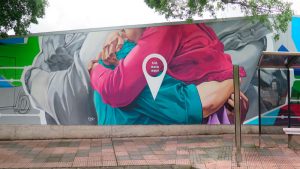 El programa de intervención artística urbana 'Muro crítico' llega a Alcuéscar
