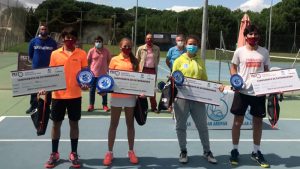 Irene Zarza y Fernando Bulnes se proclaman campeones de Extremadura de tenis