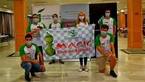 El Magic Extremadura finaliza en tercera posición el Campeonato de España de ajedrez por equipos